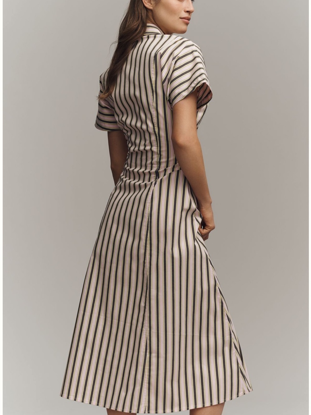 Anthropologie Exquise Stripe Dress - Picture 3 of 5